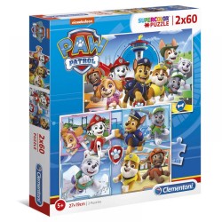 PUZZLE 2X60 PAW PATROL