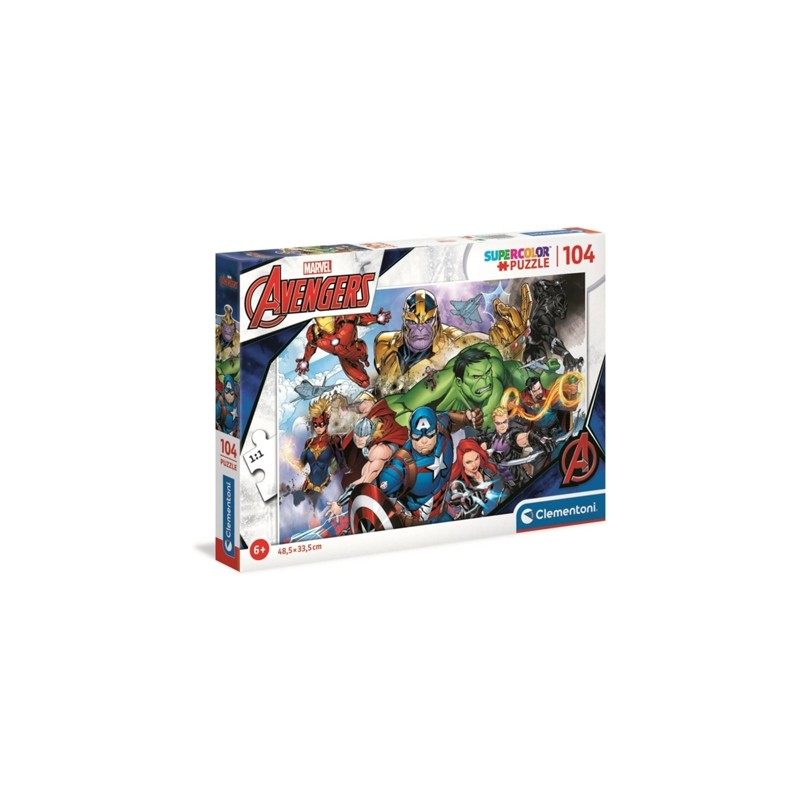 PUZZLE VENGADORES 104 pcs