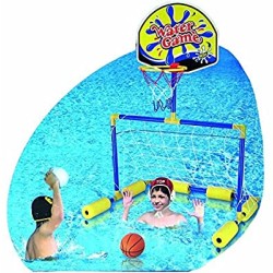 PORTERIA+BASKET PISCINA