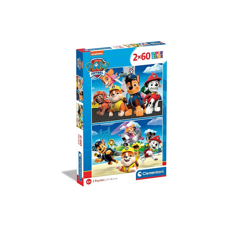 PUZZLE 2 X 60 PAW PATROL