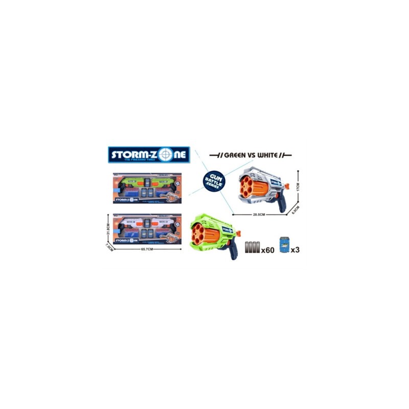 PACK 2 PISTOLES 60 DARS