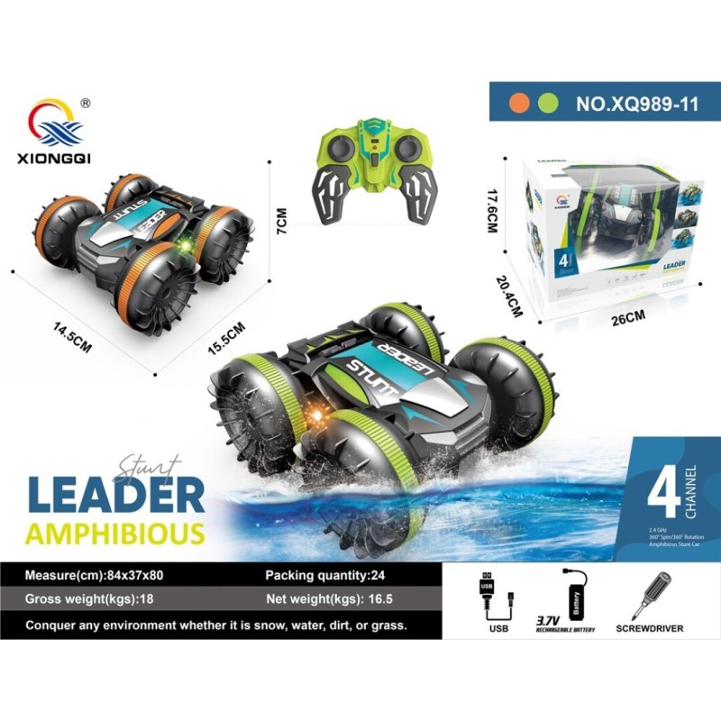 COTXE LEADER AMPHIBIUS R/C