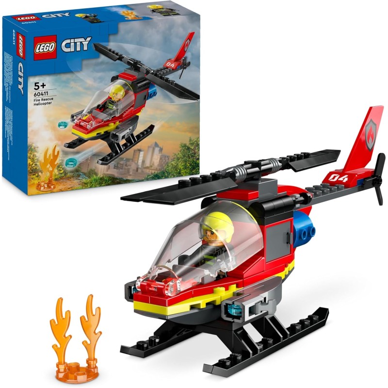 LEGO CITY HELICOPTER BOMBER