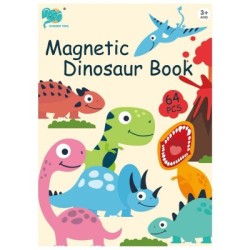 MAGNETIC BOOK DINOSAURES