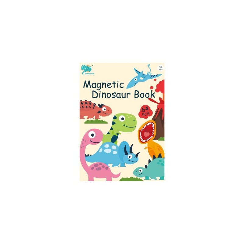 MAGNETIC BOOK DINOSAURES